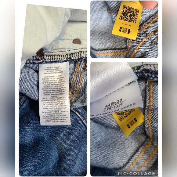 Polo Ralph Lauren Parkside Active Taper Stretch Jeans size 44/32 zip fly - Picture 7 of 14